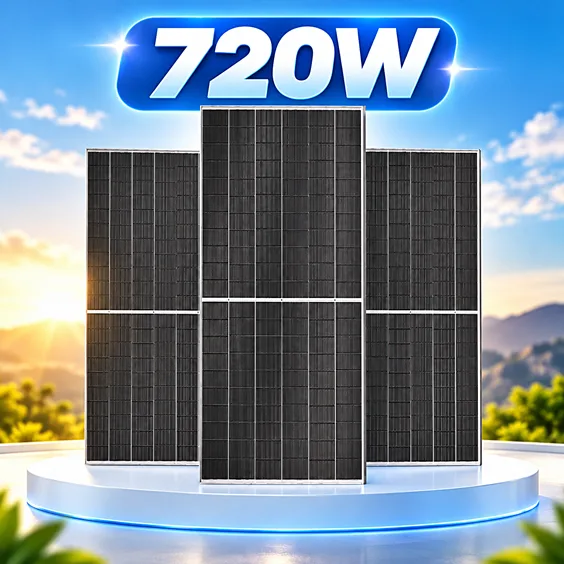 פאנל סולארי 720W דגם החדש