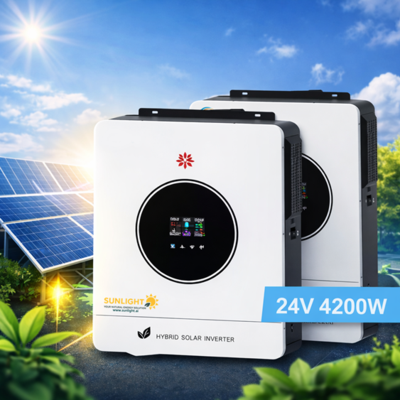 אינוורטר סולארי היברידי SUNLIGHT 4200