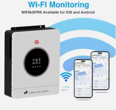 אינוורטר סולארי היברידי SUNLIGHT 10200