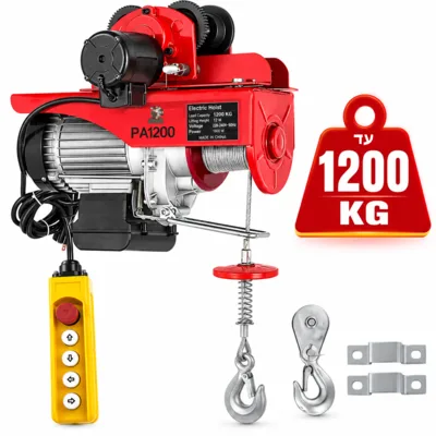 כננת הרמה 1200KG + קרונית 30 מטר + שלט