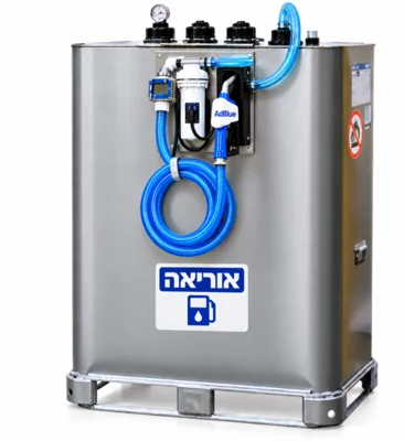 מיכל אוריאה 1,000 ליטר + מערכת תדלוק