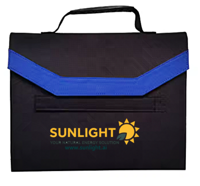 פנל סולארי מתקפל 100W SUNLIGHT SOFT