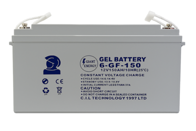 מצבר פריקה עמוקה ג'ל GIANT PREMIUM 150A