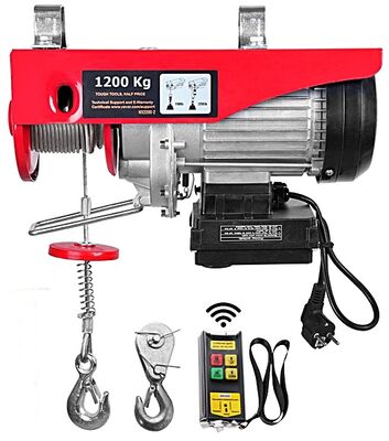 כננת הרמה חשמלית 30 מטר עד 1200KG + שלט